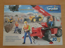 bruder Katalog Prospekt Magazin Spielwaren 2013 A 5 Bau, Land- u. Forstmaschine