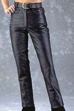 Rindleder-Jeans Lederjeans