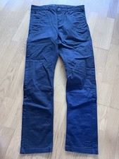 G-Star Chinohose Dunkelblau Slim Herren W33 L32