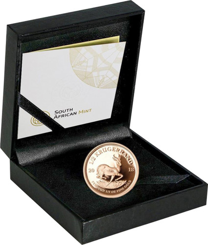 Goldmünze krügerrand oz - krügerrand, 1/2