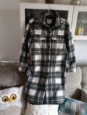 H&M Karierter Damen Winter Mantel Jacke Gr. S (38/40!)