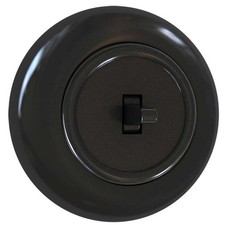 Treppenlichtschalter, Schwarz