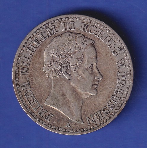 Preußen silbermünze taler - silbermünze,