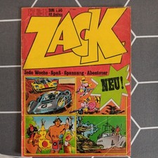 Zack Comic, Jahrgang 1972, ab erster Ausgabe  Heft 17 Hefte 23-28, 30, 36 fehlen