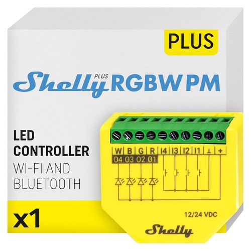 Shelly plus rgbw wlan - pm,