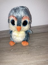 Ty Glubschi´s Beanie Boos Pinguin FISHER ca. 15 cm groß Plüschtier NEU