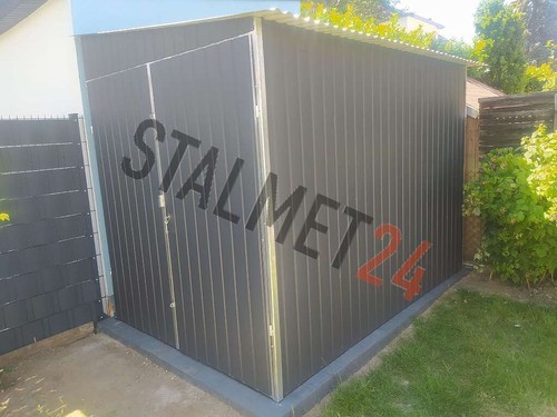 Blechgarage 2x3m schuppen - blechgarage,