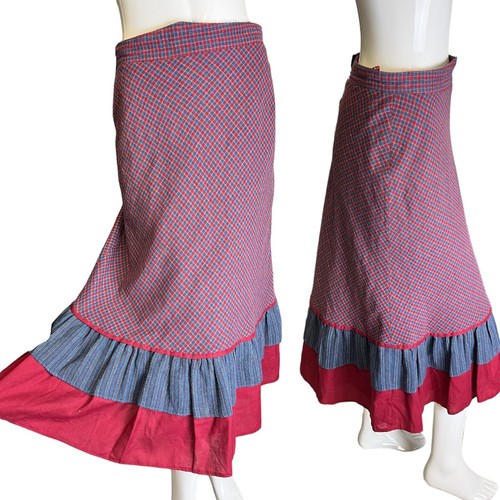 Vintage 70er rock kariert - 70er,