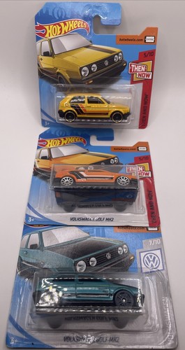 Hot wheels volkswagen golf mk2 - wheels,
