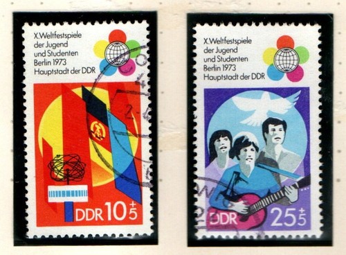 Ddr briefmarken satz 1973 - ddr,