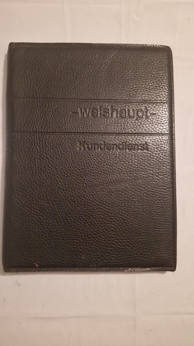Ledermappe weishaupt - a4,