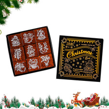 Weihnachtsstempel Holz