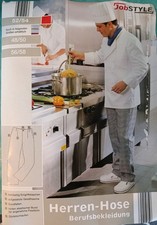 Herren Kochhose , 100% Baumwolle, Größe 52/54, Farbe: Karo Glencheck 