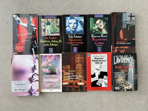 10x bücher taschenbücher - bücher,