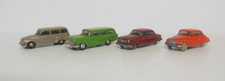 4 interesste Wiking 1:87 Raritäten - DKW, Borgward Isabelle etc - Gebrauchtware