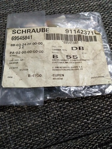 Opel frontera schrauben - opel,