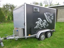 Wohnanhänger, Kofferanhänger, Motorradanhänger ,mini Schlafanhänger gebraucht T