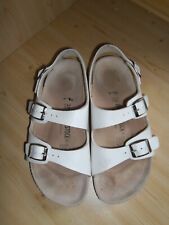 Damen Sandalen/Sandaletten *** BIRKENSTOCK MILANO *** Gr. 38 weiß Top Zustand.