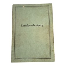 Einzelgenehmigung typenschein - einzelgenehmigung,