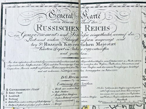 Große karte russland - große,
