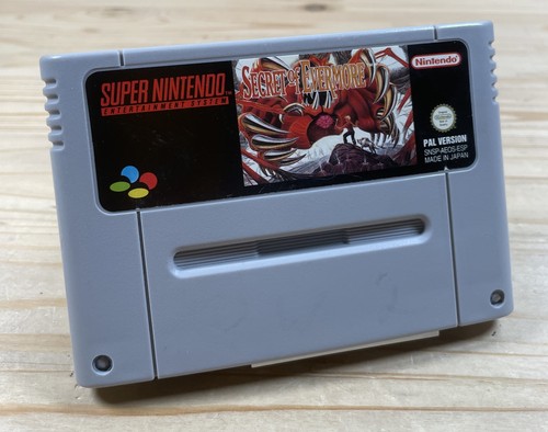 Snes spiel secret - snes, •