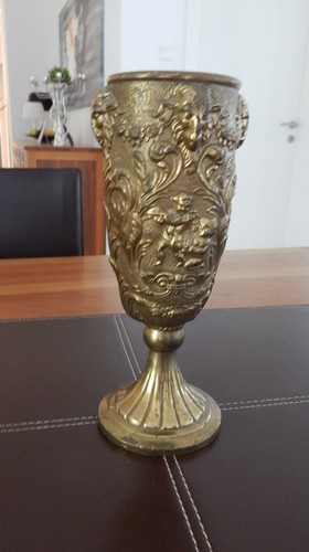 Peltrato vase kelch krug - 90%,