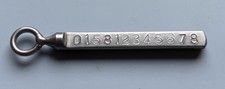 Schlüsselbundanhänger mit Ihrer Handynummer