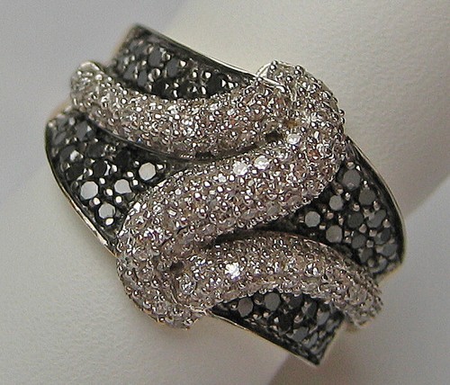 Black white 5 carat - white, 1,5