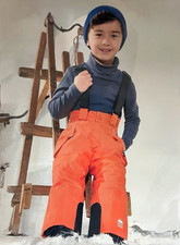 Kinder Skihose Winterhose Schneehose Wind & Wasserdicht Gr 86 92 98 104 110 116