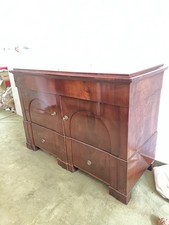 Biedermeier Kommode in Mahagoni antik