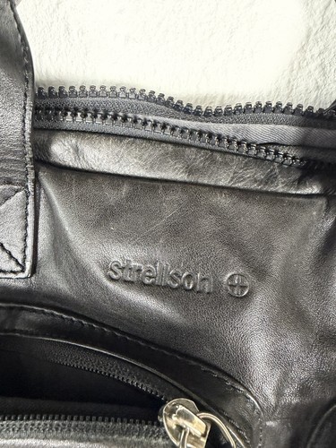 Strellson leder laptop tasche - laptop,