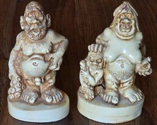 KULT! Steinzeit Neandertaler Familie 70er Jahre  vintage Figuren