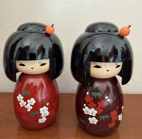 Kokeshi japanische puppe - kokeshi,