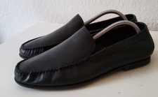 G.K.MAYER Herren Schuhe Slipper Leder Dunkelblau Größe 41