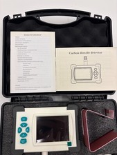 Kohlendioxid-Detektor mit Akku Tragbarer CO2-Meter-Tester-Melder, CO2-Messgerät,