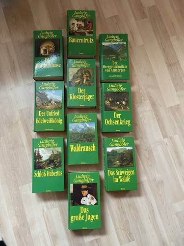 Ludwig ganghofer buchpaket 10 - ganghofer,