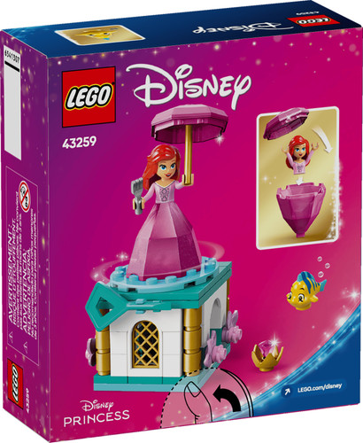 Lego disney 43259 - lego, arielle