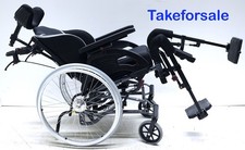 Pflegerollstuhl Alu Rehab Netti 4U CED Comfort NEUWERTIG Rollstuhl SB40cm TFS549