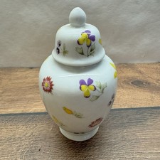 Kleine bemalte Porzellan Dose