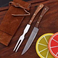 Mittelalter Messer mit Gabel