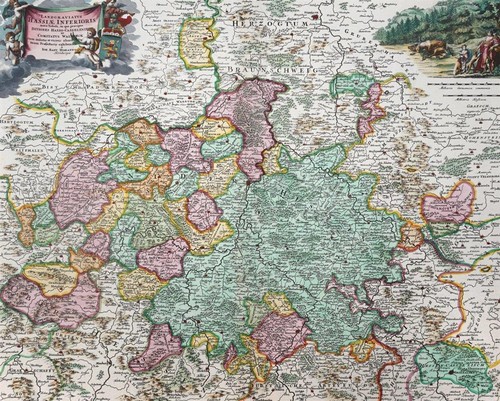 Hessen landkarte - -,