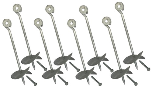 8er set bodenanker 30cm - 8er,