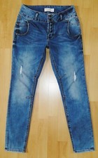 Tom Tailor Jeans Lynn Anti Fit Hose Stretch Vintage Used Look Destroyed Gr. W25 