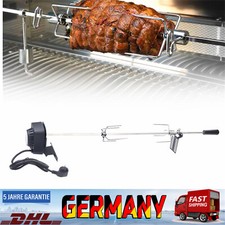 Edelsta BBQ Grillspieß Passend Für Weber Spirit Gasgrill Mit Motor Drehspieß Neu