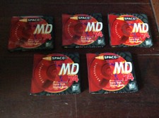 5x MiniDisc     [  Hi Space 74