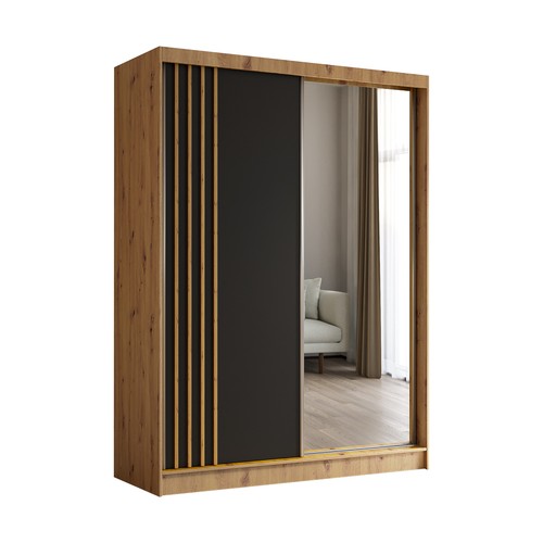Kleiderschrank neli 160cm mit - neli,
