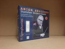 12 CD NM++ Bruckner Stanislaw Skrowaczewski Saarbrücken Radio Symphony 2001