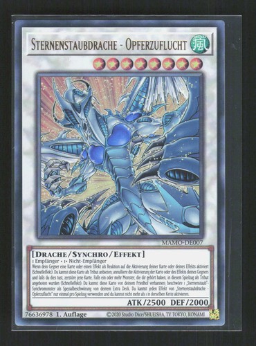 Sternenstaubdrache - yu-gi-oh!,