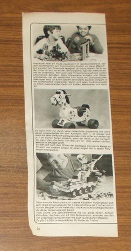 Seltene werbung legoland - werbung, lego