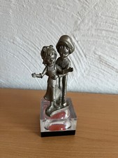 Peltro Zinnfigur auf Sockel